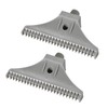 Western Eagle Workshop 2PCS Wind Nozzle G1/4 Male，110mm Width，Flat Air