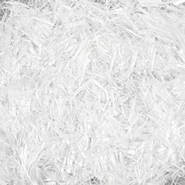 BOHUIZ 6.6 Lb Concrete Fiberglass, 3/4 Inch Fiberglass for Mortar Concrete Reinforcement White Concretes Mix for Building Walls Garden Floor