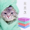 Set of 4 Dog Bath Towels - Extra Absorbent Microfibre