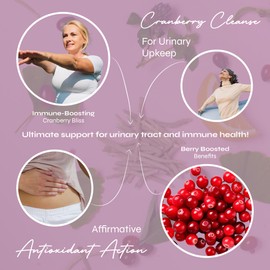 Known Delicious Cranberry Gummies - High-Strength, Equivalent to 16g Fresh Cranberries - Natural Cranberry Flavour - 60 Vegan Gummies, 2 Months Supply