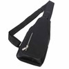 Small Chest Bag Black Color Oxford Fabric Sling Backpack with