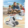Dnenellr Robot Toy for Children, Remote Controlled Robot Toy, Programmable,