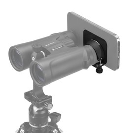 SUNWAYFOTO BA-43 Cell Phone Adapter for Binocular, Universal Smartphone Mount for Binocular, Compatible with Eyepiece Outer Diameter 38-45mm