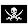 Pack of 10 Pirate Flag Stickers Jolly Roger Sticker 7.4