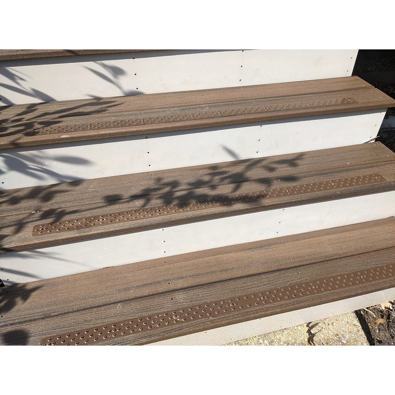 HandiTreads Non-Slip Deck Treads - New England Gray (Single Tread)