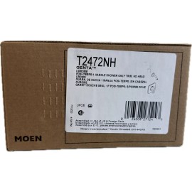 GENTA Moen T2472NH Genta Chrome Posi-Temp 1 Handle Shower Only Trim, No Head - New