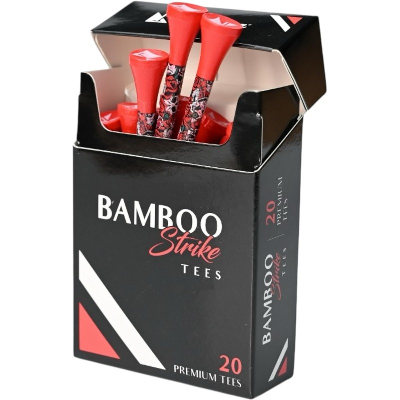 Kaluza Bamboo Strike Tees | Premium Bamboo Golf Tees (20