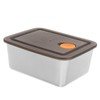 BIUDECO Stainless Steel Refrigerator Fresh Storage Box Snack Preservation Box