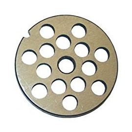 Smokehouse Chef size #32 x 1/2 (12 mm) holes Meat Grinder Plate Disc fits Hobart 4332 4532 4732 4632 4046 4246 100% Stainless Steel