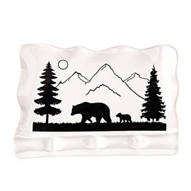 Spoon Rest Spoon Holder for Stove Top Spoon Rest for Kitchen Counter Spoon Rest for Stove Top Ceramic Spoon Rest Hold 3 Spoon bear-picture