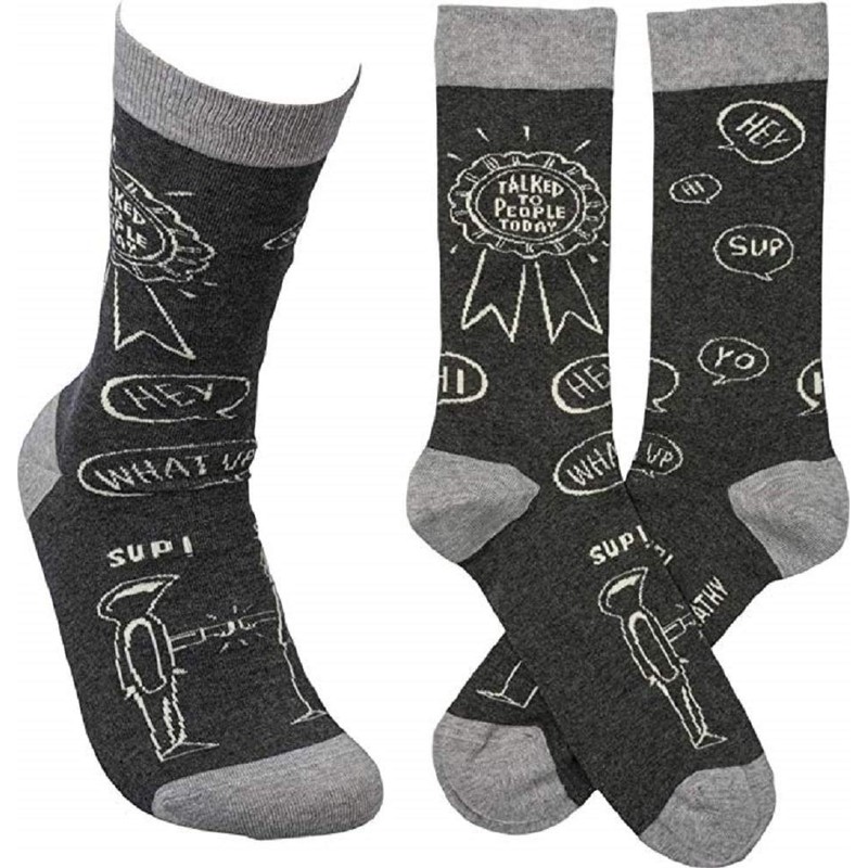 Primitives By Kathy Socks Talked To People Today