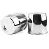 Rheedal 2Pcs 4.25inch Trailer Wheel Center Caps Push Thru 4.25"