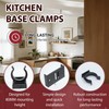 XIYING Kitchen Plinth Clips, Pack of 6 kickboard Clips with