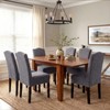 H.VERSAILTEX Velvet Dining Chair Covers Stretch Chair Covers for Dining