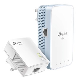 TP-Link AV1000 Gigabit Powerline ac Wi-Fi Kit, Broadband/WiFi Extender, WiFi Booster/Hotspot, Up to 300 meters over existing electrical wiring, No Configuration Required, UK Plug(TL-WPA7517 KIT)