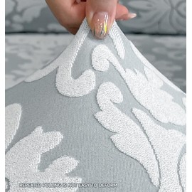 Yogsey 4 Pack Stretch Armrest Covers for Chairs and Sofas - Non Slip Arm Covers for Armchair and Couch (Chocolate)