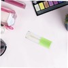 Healvian 5pcs Clear Lip Gloss Tubes with Large Brush Refillable