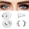 Generic 2025 New Magnetic Lashes with Applicator, Double Sided Reusable