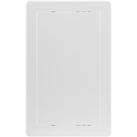 HVAC OV 6 x 10 Inch White Rectangular ABS Plastic Plumbing Access Panel - Indoor Wall Access Door for HVAC, Wall, Ceiling, and Drywall with Panel - Opening Box Door Cover - Easy to Install