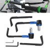 Brake Lever Guard, Akozon CNC Motorbike Handgrip Guard Brake Levers