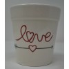 burton + BURTON Love Ceramic Planter