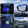 ELECTOP Car Solar Power Simulated Dummy Alarm, Anti-Theft LED Flashing