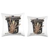 Coconut Crab Throw Pillow
