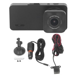 Dash Camera Triple Lens Rotatable HD1080P Night Vision 2in ISP Screen Parking Mode Small Car Camera for Car