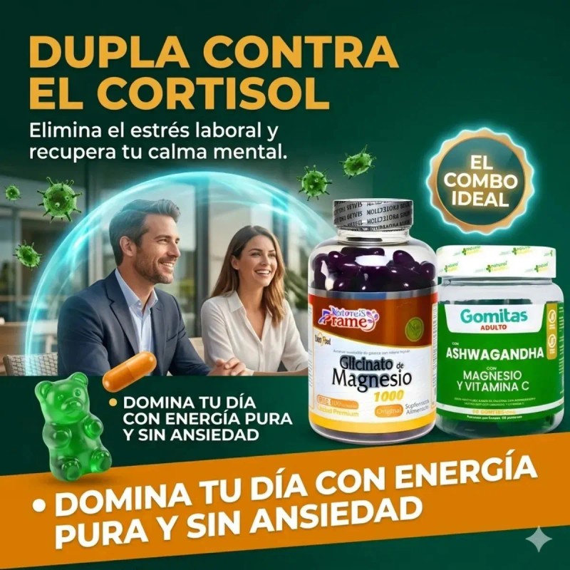 Glicinato Magnesio 240 Cápsulas Snatural Lactosa Libre Gluten