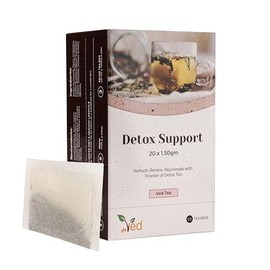 Ved Detox Tea, Detox Tea Providing a Body Cleanse, Neem and Ginger Supports A Healthy Weight, Digestive Health, Herbal Tea 20 Bags (1.50gm)