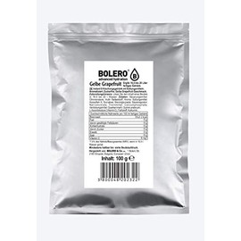 Bolero Drinks 100 g Bag Yellow Grapefruit (Pack of 2)