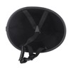 Motorcycle Low Profile Half Face Helmet Skull Cap Matte Black