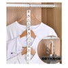SHULLIN Set of 4 Laundry Hangers, Magic Hangers, Space Saving
