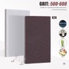 SOLUSTRE 500-600 Grit Sanding Sponge 20pcs Sanding Sponge Polishing Pads