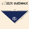 2 Pack Dog Birthday Bandana, Boy Girl Triangle Scarf for