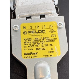 RELOC  Wiring Solutions OC1 277 12/3G 05 One Pass Cable 2 Port