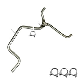 Exhaust Y-Pipe Compatible for 2003-2008 Pontiac Grand Prix 3.8L | Stainless Steel | Northeastern Exhaust | Includes Clamps and Hanger | Direct-Fit Replacement