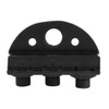 Headless Guitar Locking Nut, Black 42. 5mm Headless Guitar Bridge