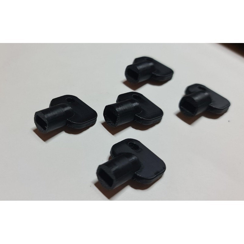 Lockshield Key Radiator Valve Microbore Myson Matchmate - 7x4mm 5pcs