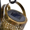 Solar Watering Can Lights Automatic Unique Rust Proof Convenient Retro