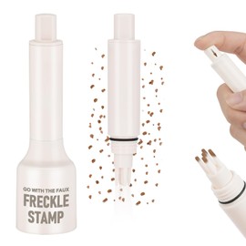 LOPHE Freckle Stamp, Freckle Stamp for Natural Freckle Makeup, Waterproof Liquid Freckle Stamp, for Effortless Sunkissed Makeup, 2# Medium