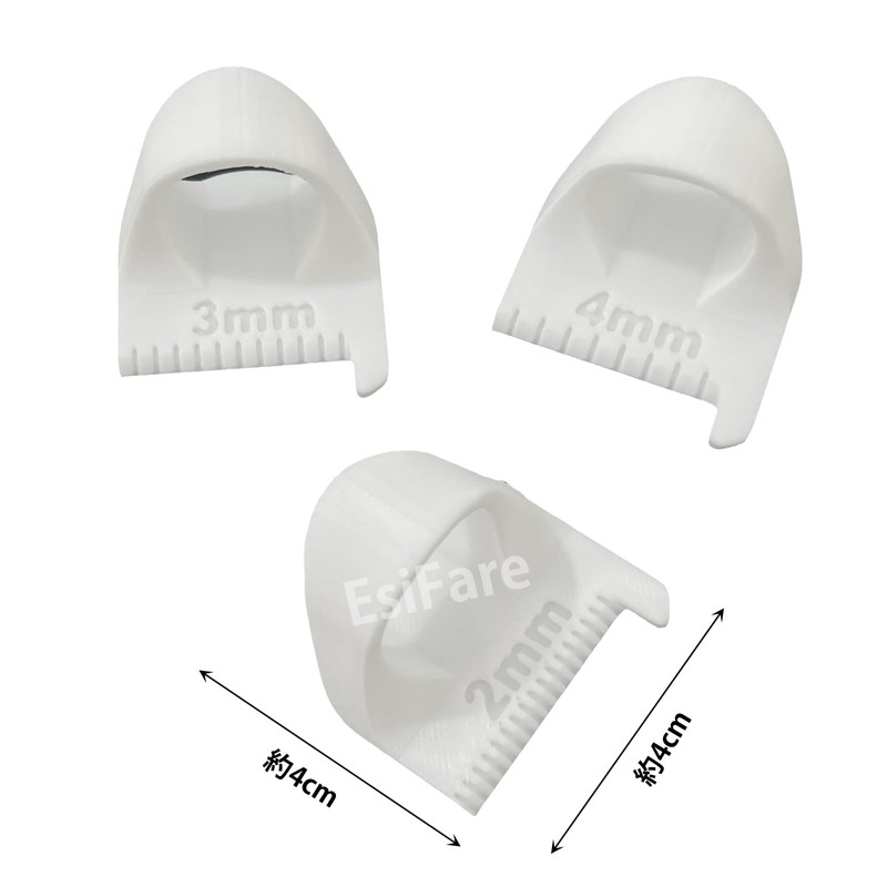 EsiFare Hand Sewing Seam Guide (Set of 3) Sewing Template