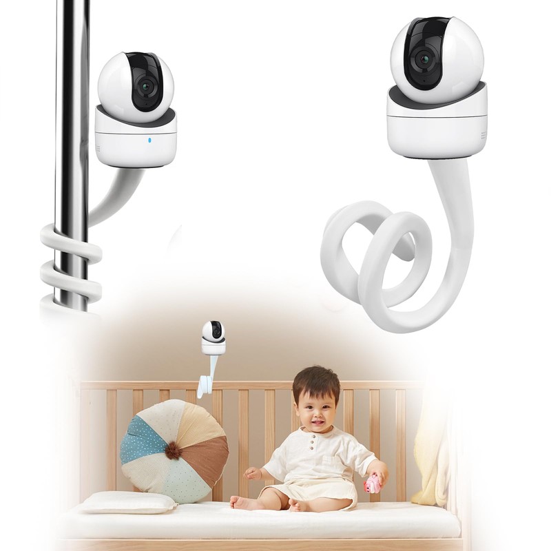Gocheer Baby Monitor Mount, 360° 1/4 Screw Hole, 18" Adjustable,