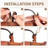 Strap for Longchamp Mini Bag Strap - Brown Adjustable for