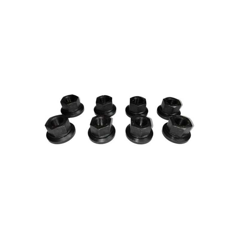 (8) 5/8"-18 Swivel Flange Trailer Lug Nut