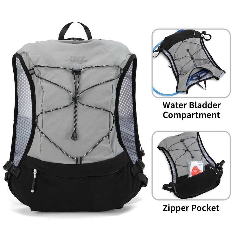 Lightweight Running Vest for Women & Men Hydration Backpack Pack