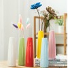 Small Ceramic Bud Vase Conic Flower Single Stem Vase Modern