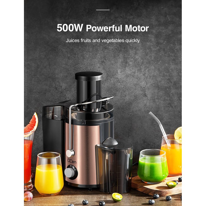 Juicer Machine, 800W Centrifugal Juicer Extractor with Wide Mouth 3”
