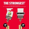 Brawny Tear-A-Square 3-Ply Paper Towels, 6 Double Rolls = 12