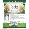 Feverfew Herb Tea (25 tea bags, ZIN: 427652)